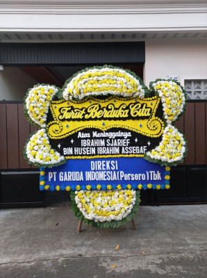 Papan Bunga Duka di Langkaplancar
